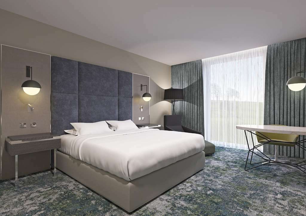 Hilton Aberdeen Teca Quarto foto